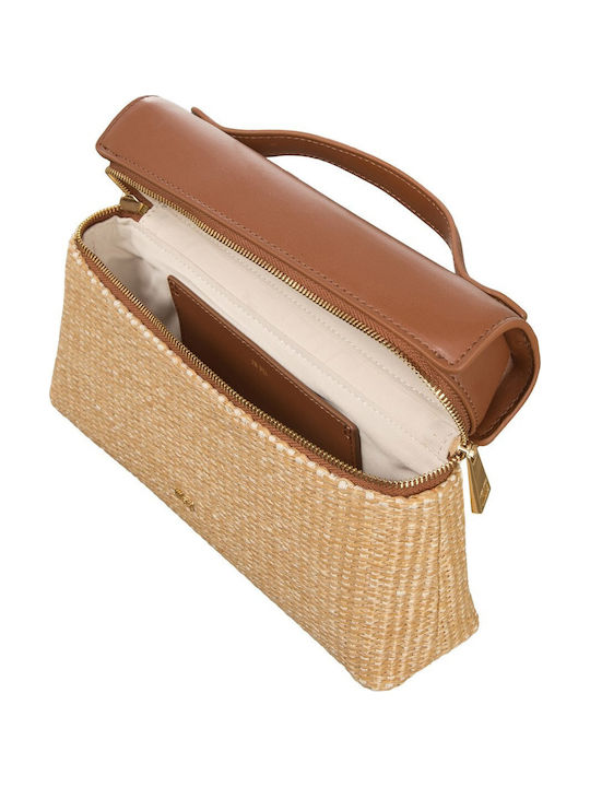 Straw Women's Bag Handbag Beige