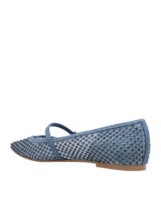 Fabric Ballerinas Bray2 Blue