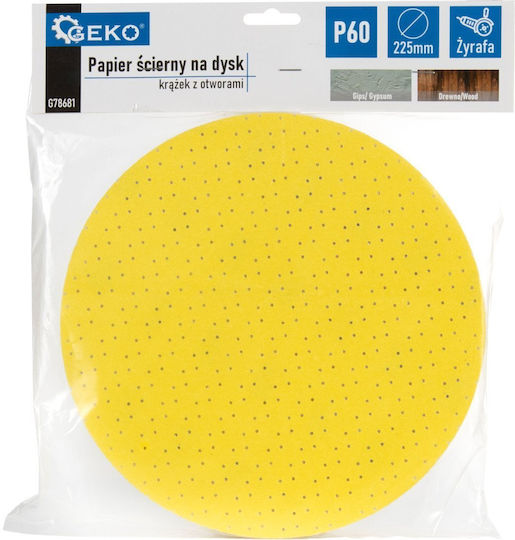 Geko Sandpaper K60 with 10 Holes