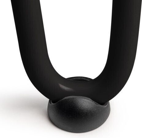 Finetto Metallic Furniture Leg Suitable for Table / Coffee Table 40.6cm Black