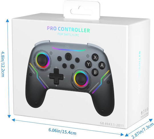 Jys NS2286 Wireless Gamepad for Android / PC / Switch / Switch 2 / iOS White