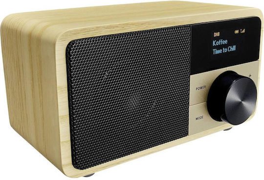 Sangean DDR-7 DAB+ mit Bluetooth Natural Wood