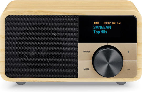 Sangean DDR-7 DAB+ mit Bluetooth Natural Wood