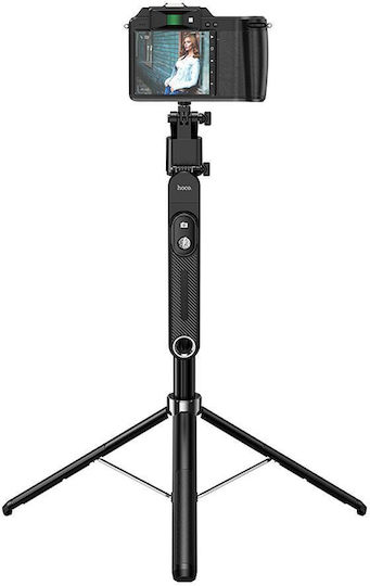 Hoco K32 Selfie-Stick Handy-Stative Bluetooth-Schwarz