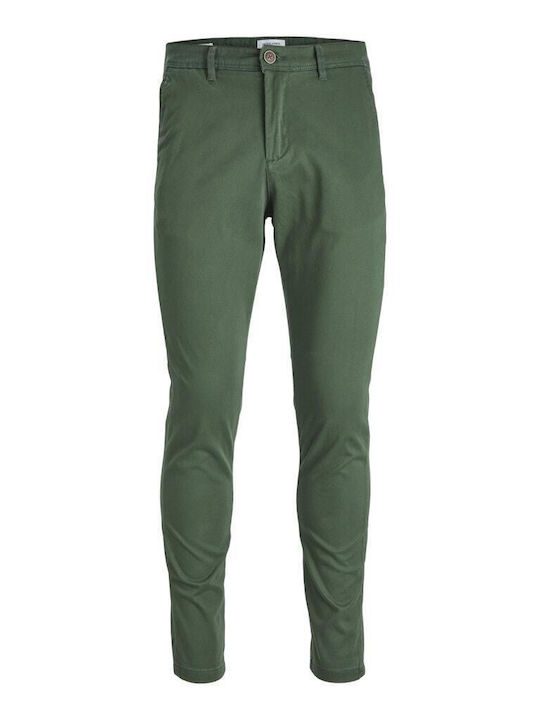 Marco Trousers Chino Elastic in Slim Fit Rosin