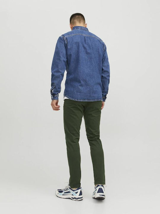 Marco Trousers Chino Elastic in Slim Fit Rosin