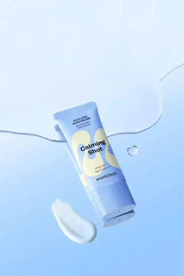 Mamonde Cremă de Față de Zi cu SPF50 pentru Hidratare, Strălucire și Roșeață cu Acid Hialuronic și Colagen 35ml