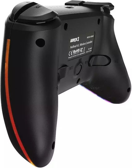 Nintendo Kabelloses Gamepad mit Hall-Effekt-Sticks für Switch Schwarz