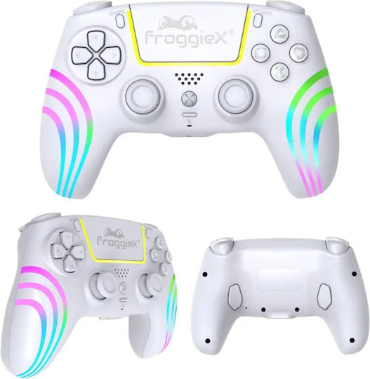 FroggieX Ασύρματο Gamepad για PS5 Λευκό