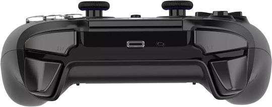 Deltaco GAM-189 Ασύρματο Gamepad με Hall Effect Sticks για PS5 / PC / Android / iOS Μαύρο