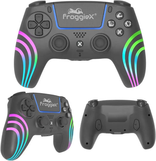FroggieX Kabellos Gamepad für PS5 Schwarz