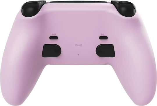Yaxo Ασύρματο Gamepad για PS5 / PC Ροζ