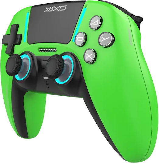 Yaxo Ασύρματο Gamepad για PS5 / PC Πράσινο