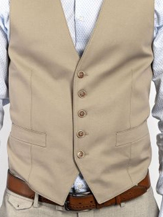 Men's Vest Sandbeige