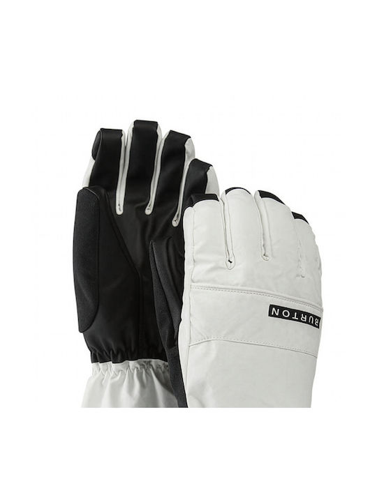 Burton Profile Mittens Ανδρικά Γάντια Σκι & Snowboard Λευκά