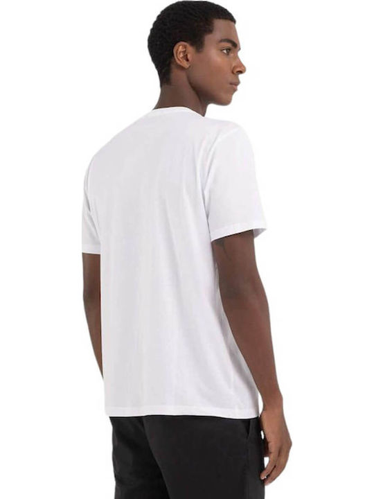 Replay T-shirt Λευκό