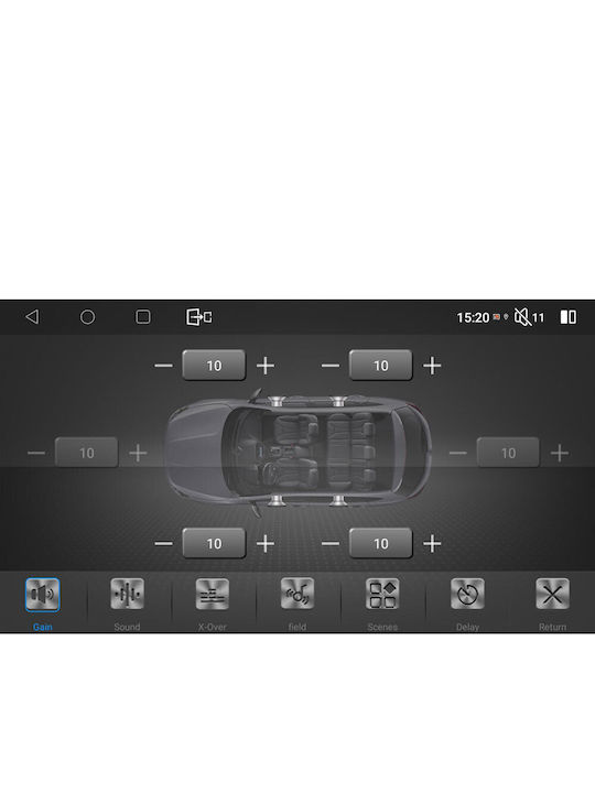 Lenovo Car Audio System for Hyundai i20 2008-2013 (Bluetooth/USB/WiFi/GPS/Apple-Carplay/Android-Auto) with Touch Screen 9"