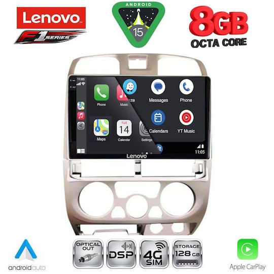 Lenovo Ηχοσύστημα Αυτοκινήτου Isuzu D-Max 2002-2008 (Bluetooth/USB/WiFi/GPS/Apple-Carplay/Android-Auto) με Οθόνη Αφής 9"