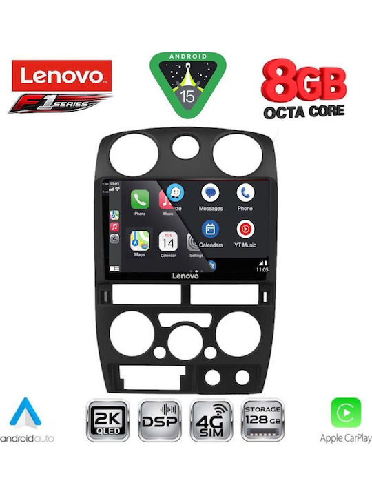 Lenovo Car Audio System Isuzu D-Max 2008-2012 (Bluetooth/USB/WiFi/GPS/Apple-Carplay/Android-Auto) with Touch Screen 9"