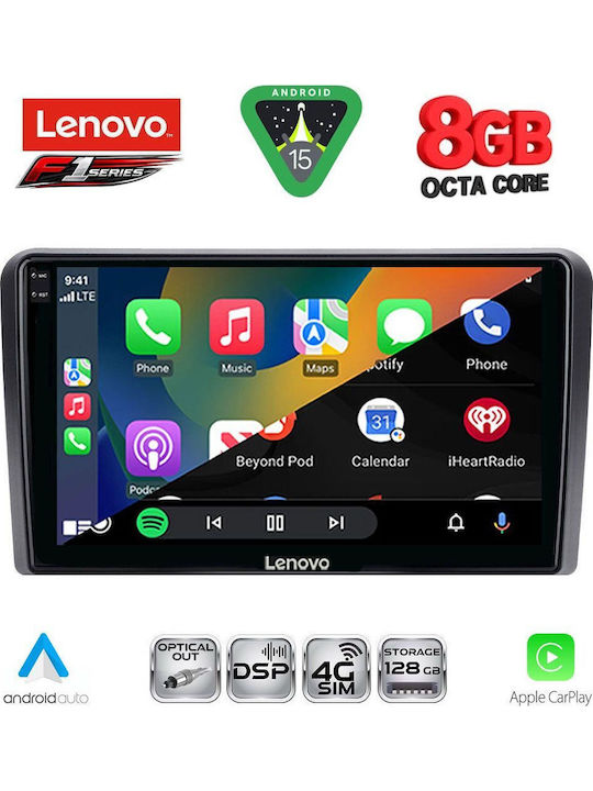 Lenovo Car Audio System for Opel Corsa / Meriva 2004-2014 Bluetooth USB Wi-Fi GPS Apple CarPlay Android Auto with 9 Inch Touch Screen Lenovo SSR 10481BL_CPA