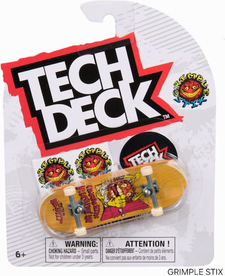 Techdeck Παιχνίδι Μινιατούρα TechDeck για 6+ Ετών (Διάφορα Σχέδια)