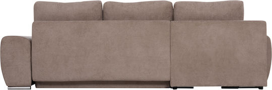 Comfyra Ecke Sofa Sofa mit Linke Ecke & Stauraum Beige 268x180x83cm