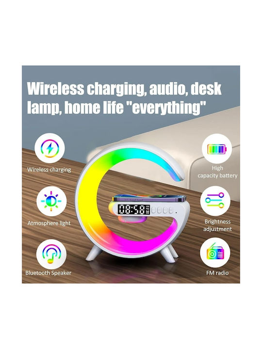 LED Schreibtischlampe Bluetooth in Weiß Farbe