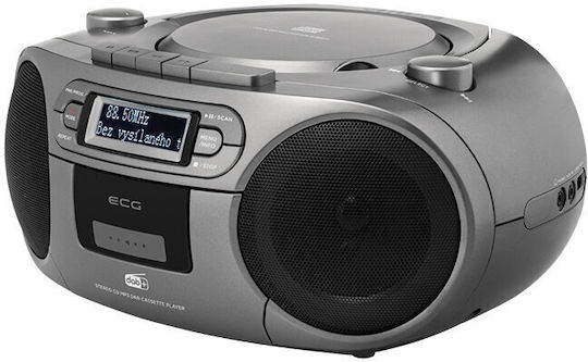 Ecg Cdr 990 Dab Sistem Audio 2 X 2 W Rms Radio Fm Usb CD Player MP3 Casetofon Gri