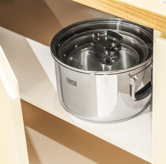 Teesa Cook Prime Σετ Κατσαρόλες από Ανοξείδωτο Ατσάλι 3τμχ