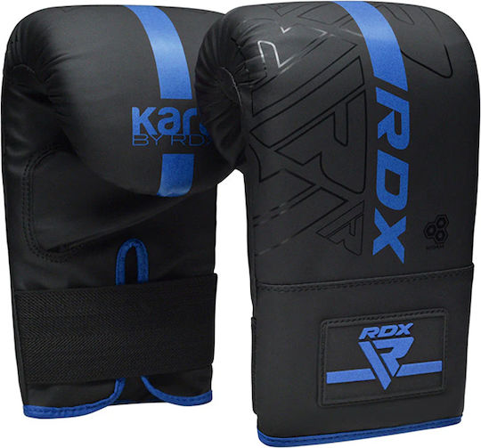 RDX Boxing Gloves made of Synthetic Leather for Bag Blue