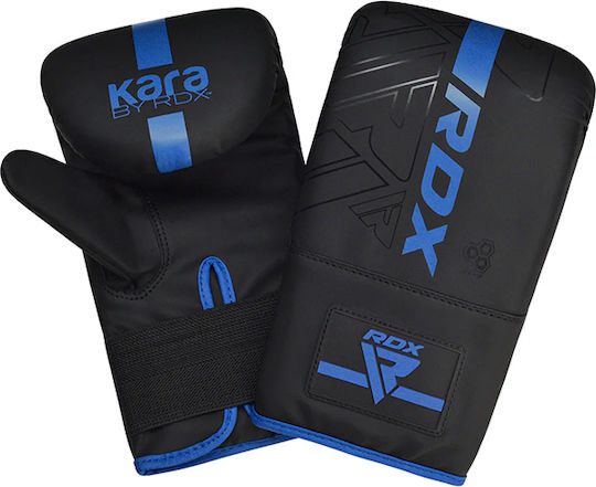 RDX Boxing Gloves made of Synthetic Leather for Bag Blue