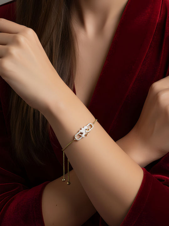 Chrysothemiss Damenarmband Cupidon Doré Flügelgott der Liebe