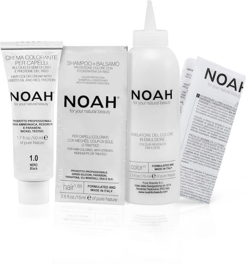 Noah for Beauty Permanent Colour Shampoo no Ammonia 8.0 Light Blonde 140ml