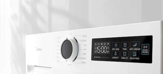 Midea MD110H70/W-HR Στεγνωτήριο 7kg με Αντλία Θερμότητας