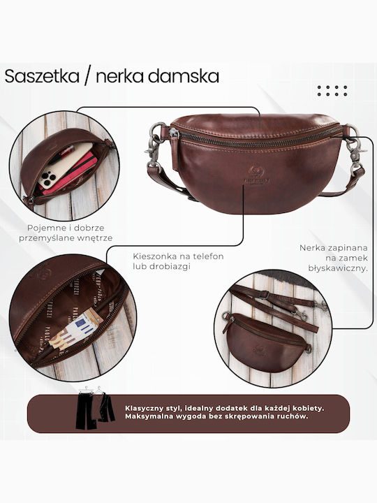 Women's Бъм Баг на кръста Кафяв
