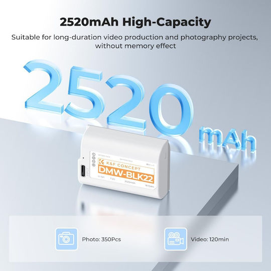 K&F Concept Power Adapter Compatible with Panasonic