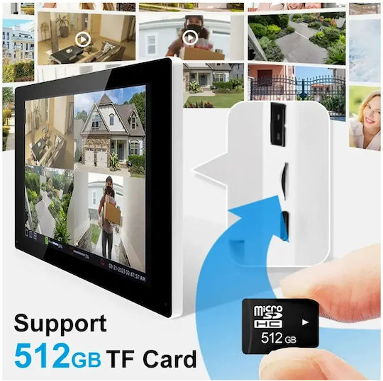 Set Video Interfon Fără Fir Wi-Fi