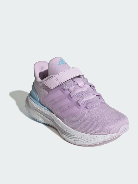 Ultrarun 5 Încălțăminte Sport Copii Alergare Cu Închidere Hoop & Loop Violet