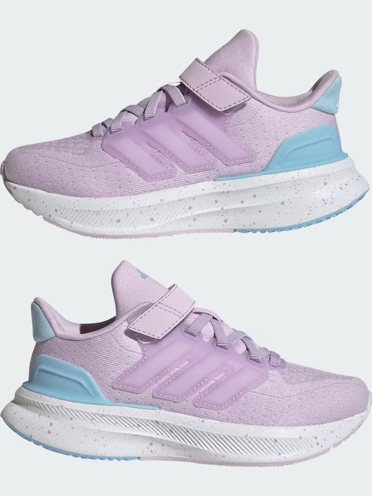 Ultrarun 5 Încălțăminte Sport Copii Alergare Cu Închidere Hoop & Loop Violet