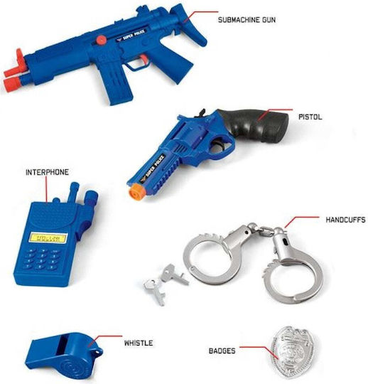 De carnaval Arme din Plastic 6buc