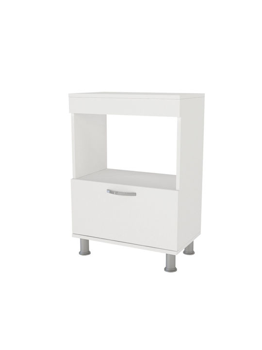 Bodenstehender Schrank Weiß 60x35.5x86.3cm