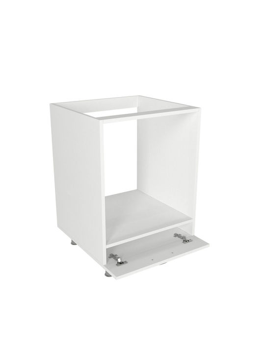 Ντουλάπι Κάτω Φούρνου Λευκό 60x58.8x85εκ.