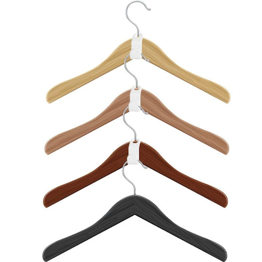 Humero Plastic Hanger Kitchen Hook White 100pcs