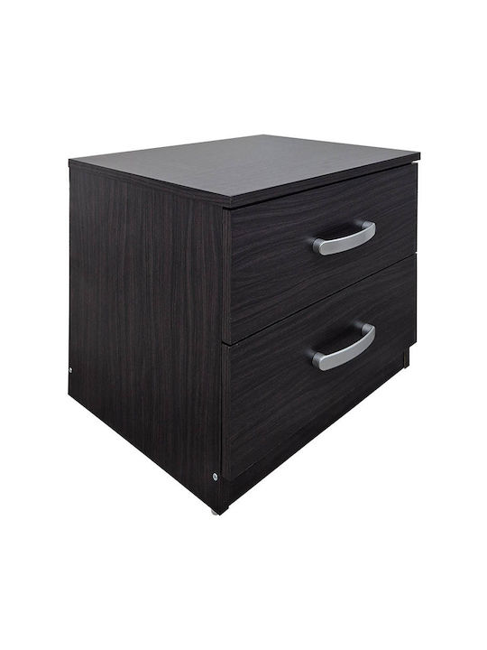 Bedroom Furniture Set Athos Wenge with Mattress 160x200cm 3pcs