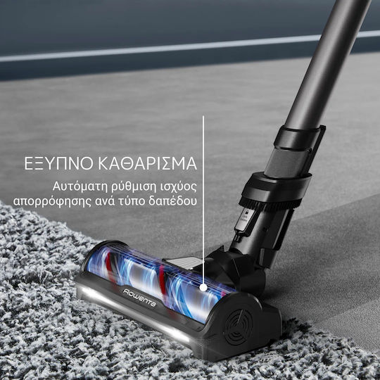 Rowenta X-force Flex 14.80 Aqua Wiederaufladbar Stielstaubsauger 25.2V Schwarz