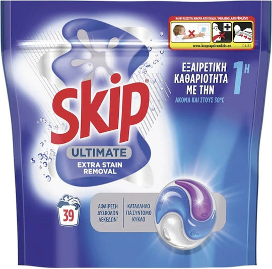 Capsule Pentru Mașina De Spălat Rufe Ultimate Skip 39 Spălări