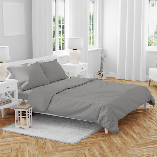Kipper Единично 100x200+32см. с Ластик Сив Kipper Единично 100x200+32см. с Ластик Сив