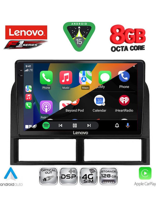 Lenovo Car Audio System for Jeep Grand Cherokee 1999-2004 (Bluetooth/USB/WiFi/GPS/Apple-Carplay/Android-Auto) with Touch Screen 9"