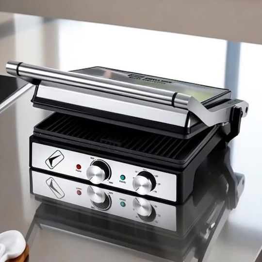 Lexical Τοστιέρα Γκριλιέρα 2000W Inox