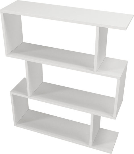 Bibliotecă Karrusel Albă 80x22x95.7cm